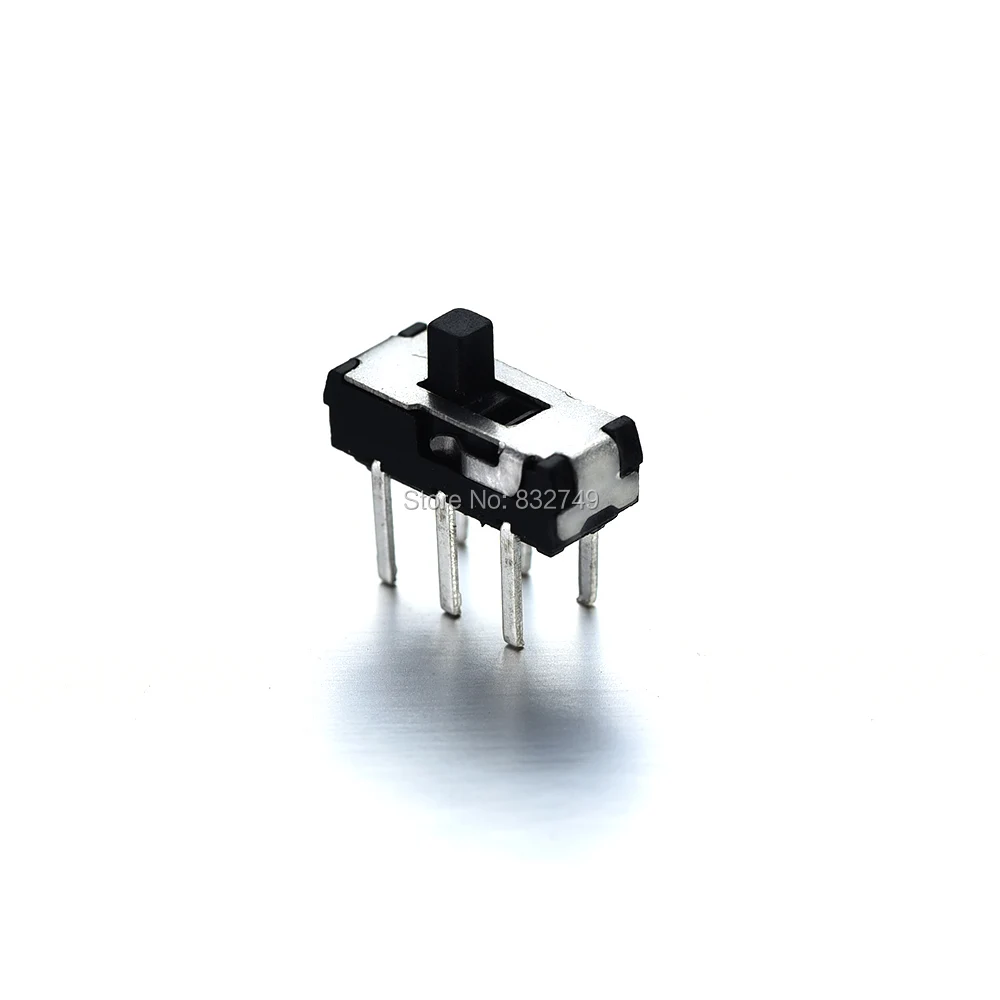 Atoplee 10 шт. DC50V 1A ВКЛ./ВЫКЛ./вкл. DPDT 2P2T 6 контактный вертикальный DIP скользящий