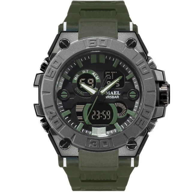 Top Brand SMAEL Watch Military Watches Men Analog Digital Sports Watches Men's Quartz Watches PU Watchband horloge mannen Top Brand SMAEL Watch Military Watches Men Analog Digital Sports Watches Men's Quartz Watches PU Watchband horloge mannen