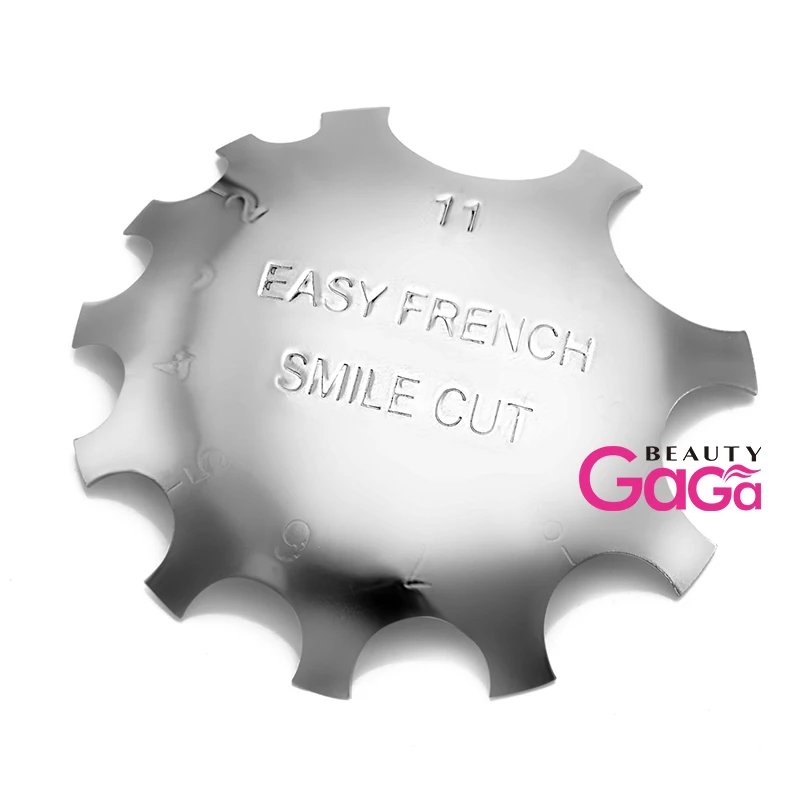 BnG французский резак для ногтей акриловый Маникюрный Инструмент для дизайна ногтей C-Shade Poly Smile Line Tips розовый белый резак французский триммер