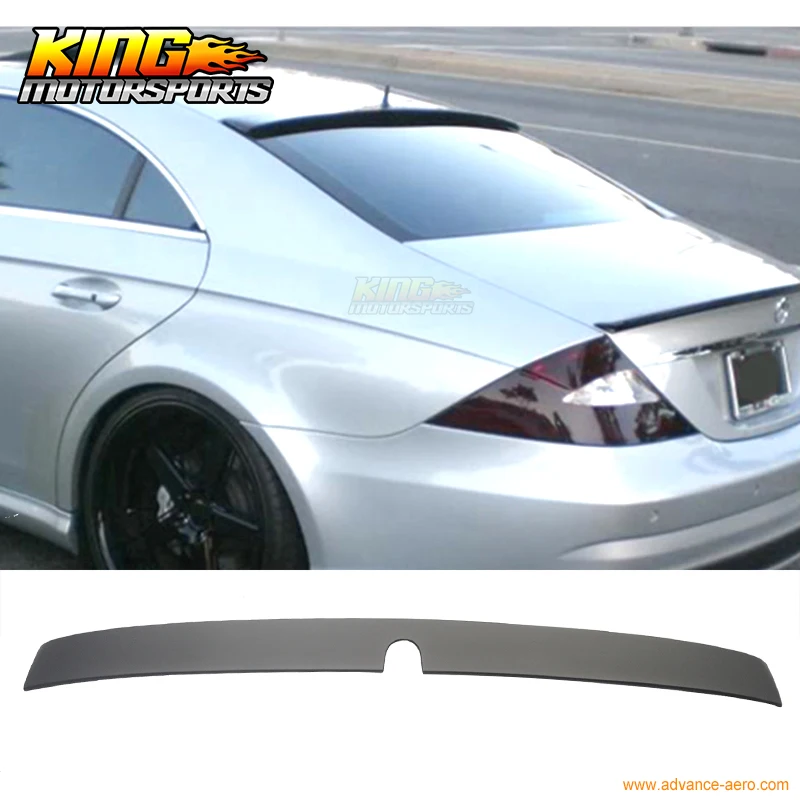 Fit For 2005-2008 Mercedes-Benz W219 CLS Class L Style Roof Spoiler Painted Matte Black | Автомобили и - Цена: 