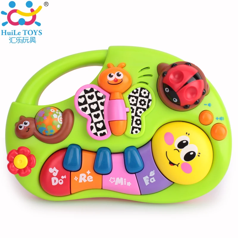 Image Piano Brinquedos Bebe Instrumentos Musicais Free Shipping Huile Toys 927 Finger Illuminating Piano