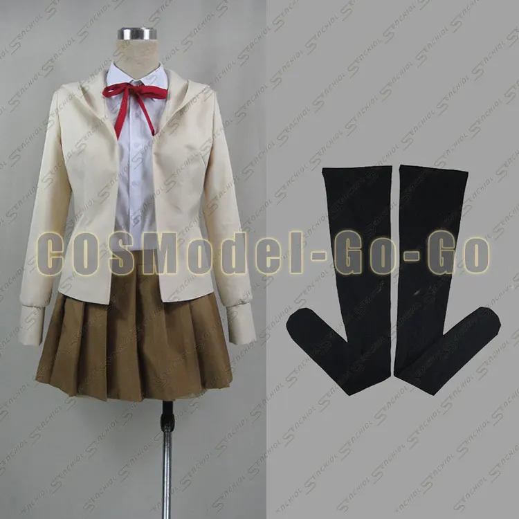 Danganronpa 3 The End of Hope's Peak High School Despair Arc Chiaki Nanami Uniform Short юбка костюм для косплея|cosplay