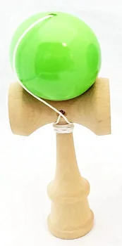 

Super KENDAMA Traditional Wooden solid JAPAN Toy Outdoor indoor GREEN COLOUR Birthday Party Favor Pinata Bag Filler Game Gift