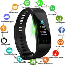 BANGWEI Smart Watch Women Men Sport Watch Running Climbing Riding Multi-Function Pedometer Heart Rate Blood pressure monitor+Box