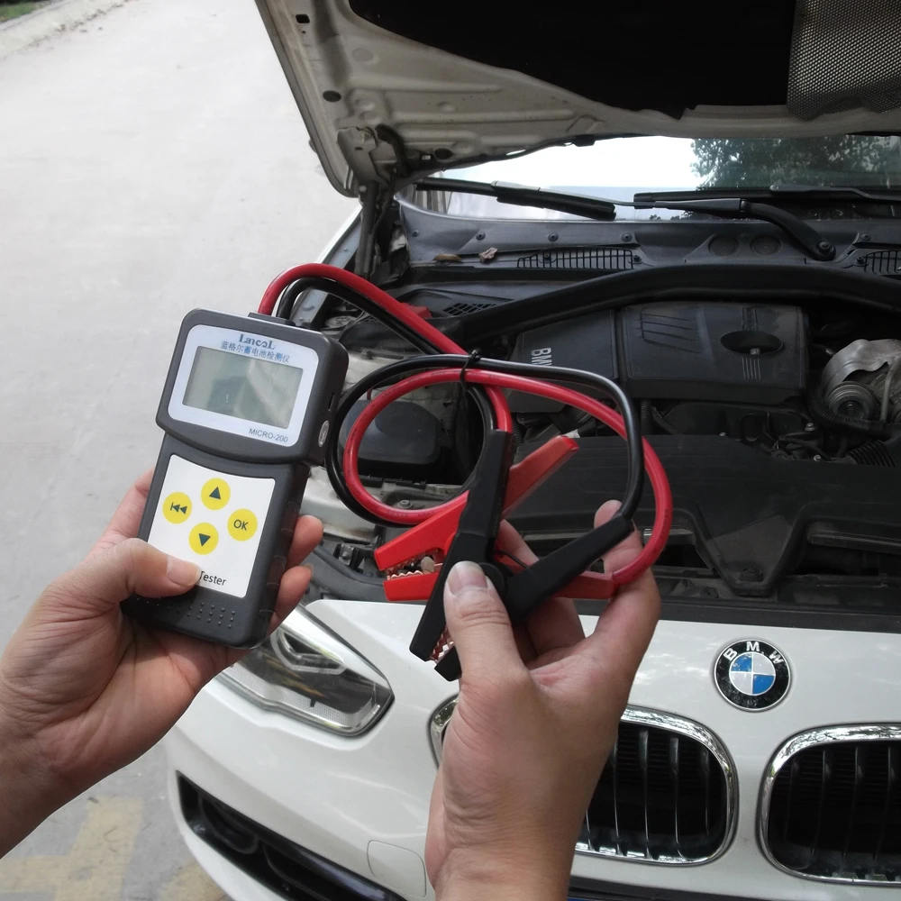 Original LANCOL Micro-200 12V Car Battery Tester Diagnostic Tool Digital Battery Analyzer