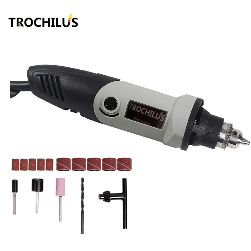 

Trochilus 400W Dremel Mini Grinder Electric Rotating Tools Variable Speed Mini Drill Electric Engraver Tools set