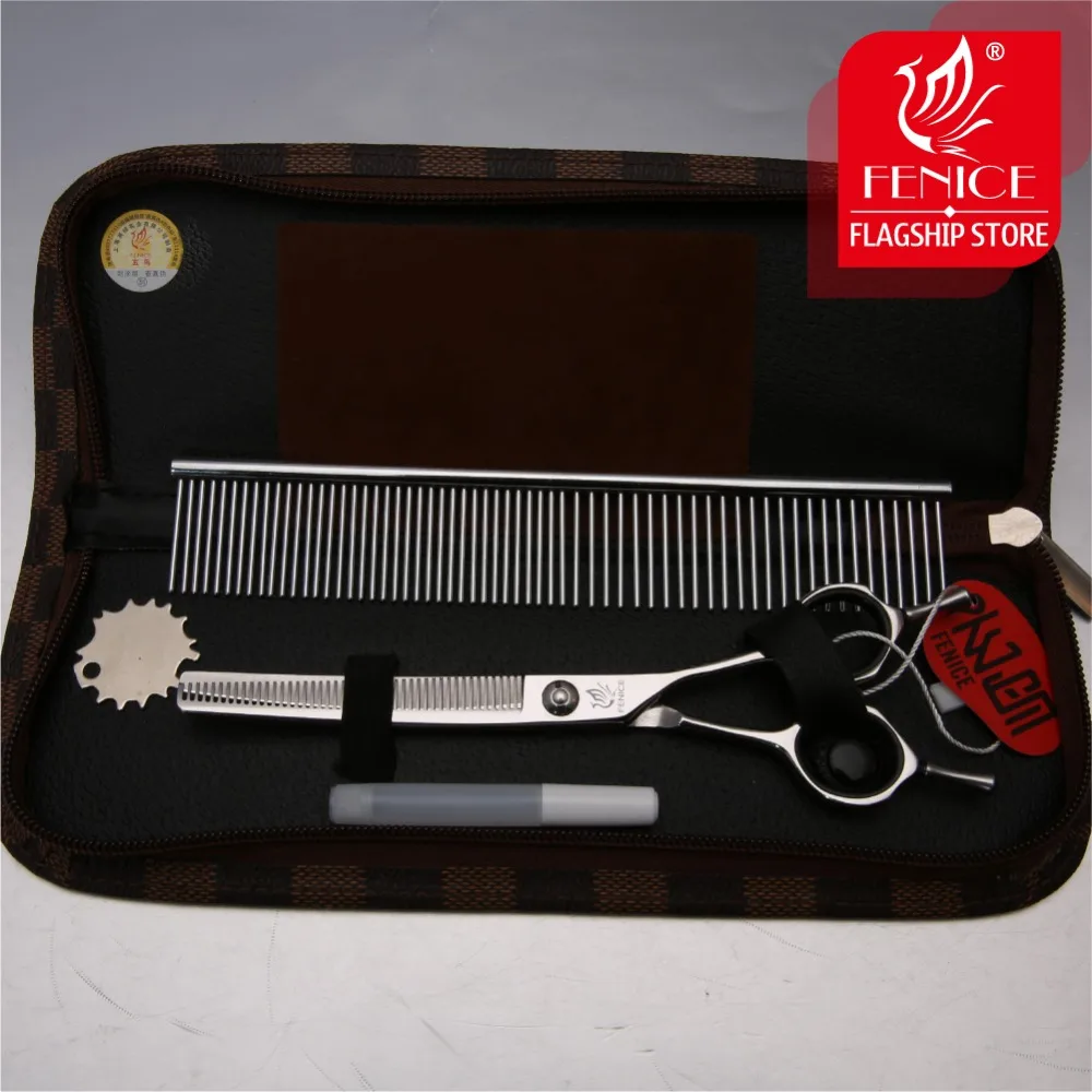 Fenice профессиональные JP440c 6 5 дюймов Высокое качество ножницы для ухода за собакой