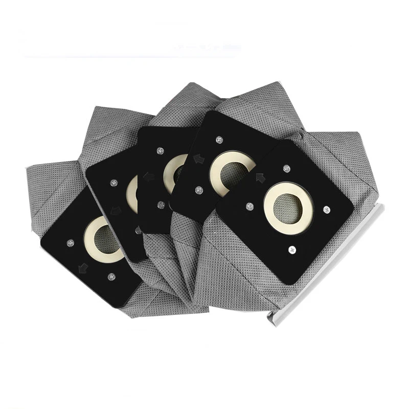 New 5pcs universal cloth bags reusable vacuum cleaner bags 11x10cm