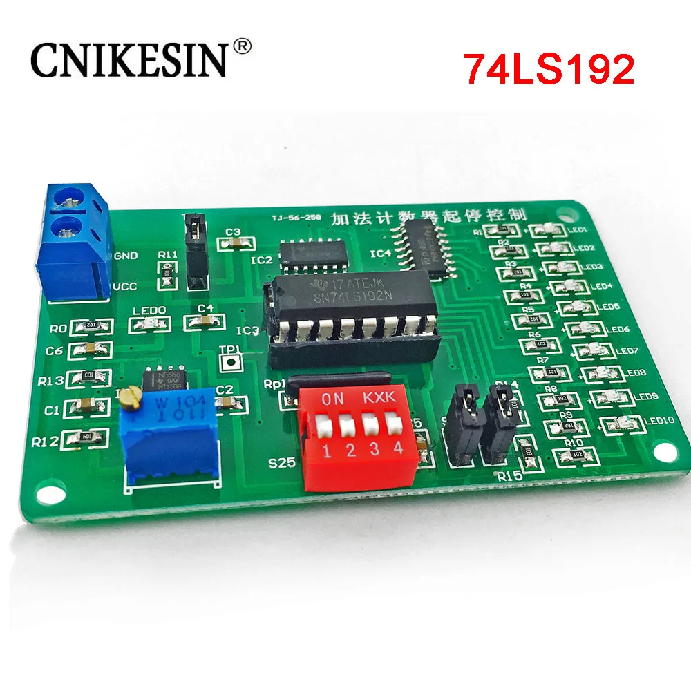 CNIKESIN diy Suite Addition Counter Start stop Control Circuit Kit