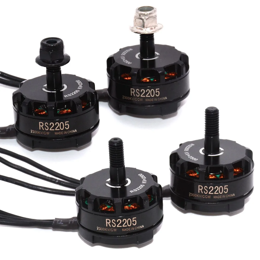 

4x RS2205 2300KV Racing Edition 2CW 2CCW Motor for FPV QVA250 Quadcopter