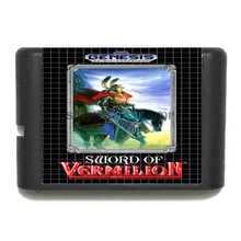 Меч киноварью игры Картридж 16 бит карточная игра для megadrive/Genesis система Drop