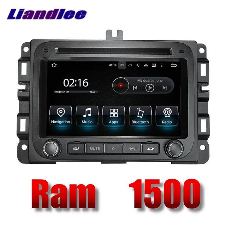 Top Liandlee Car Multimedia Player NAVI For Dodge Ram 1500 Truck 2014~2018 Car Touch Screen Radio DVD Stereo GPS Navigation 0