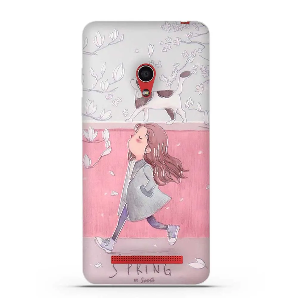 Чехол из ТПУ для ASUS Zenfone 5 A501CG чехол телефона 3D стерео рельефный Мягкий