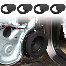 4 шт. 6,5 ''автомобильный динамик кольцо бас дверь отделка звукоизоляция хлопок аксессуары