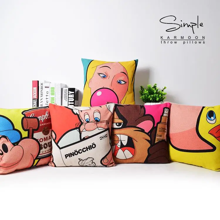هدايا الأطفال بوب وسادة بينوكيو الكرتون وسادة خرافة مكتب تزيين المنزل سائد أريكة هدايا الأطفال بوب وسادة بينوكيو الكرتون وسادة خرافة مكتب تزيين المنزل سائد أريكة