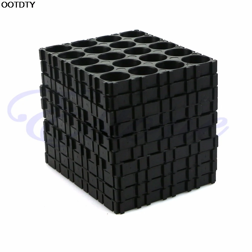 1 комплект 10 шт. 4x5 клетка Spacer 18650 батарея с излучающей оболочкой пластиковый