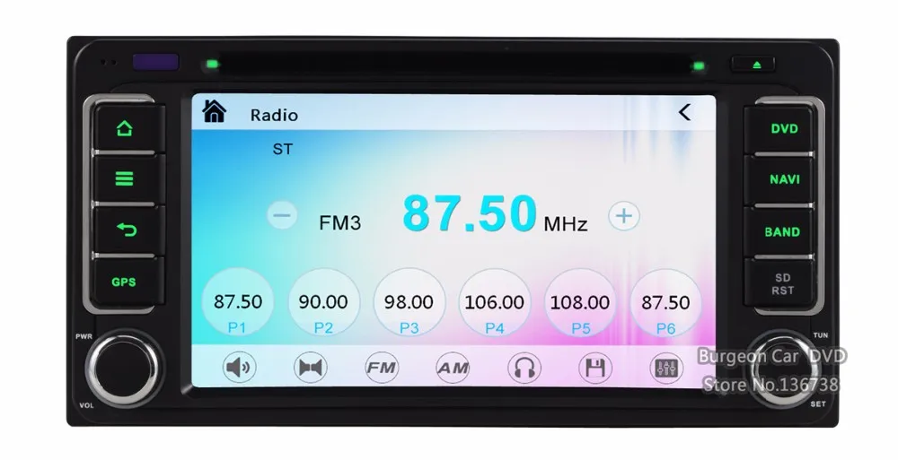 Discount Car DVD Player GPS Navigation FOR toyota Hilux Fortuner Innova old camry corolla vios RAV4 Prado Aversis Majority Florid Cowry 34