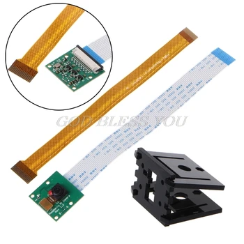 

Demo Board Accessories Raspberry Pi 3 Model B+ Camera Module +15cm Cable+Camera Bracket for RPI Zero Drop Shipping