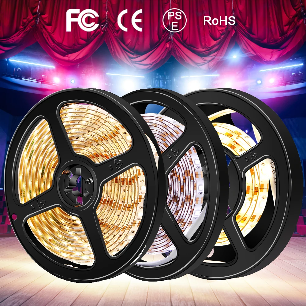 

LED Strip Under Cabinet Light LED PIR Smart Motion Sensor Lamp 1M 2M 3M Waterproof Tape 5V Bedroom Stairs Bedside Night Light