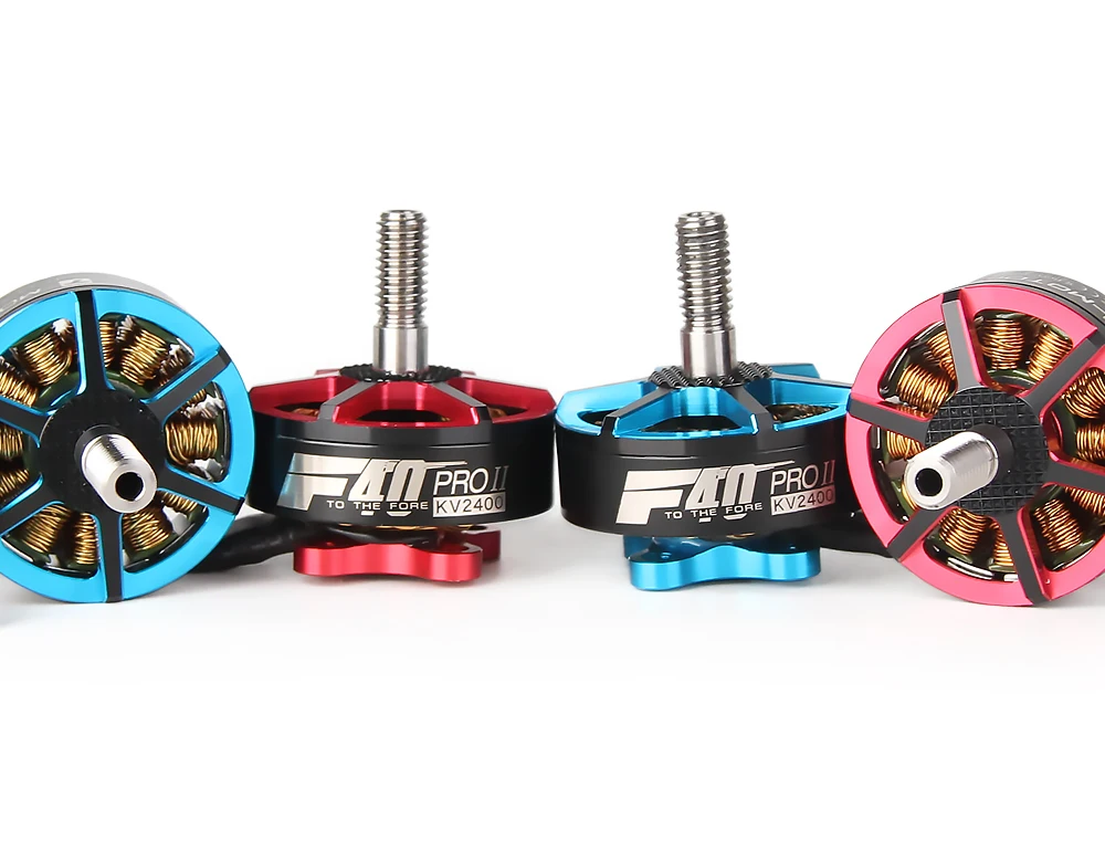 

T-motor F40 PRO II 2400KV 3-4S Brushless Motor for RC Multirotor FPV Racing Drone Black Red Blue