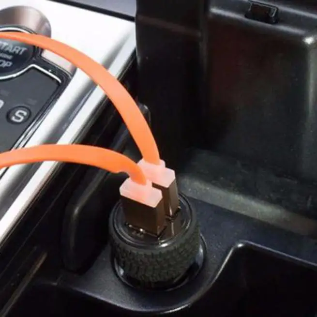 Автомобильный Стайлинг kongyide 2.1A/1.0A Мини колесо форма двойной 2 порта 12 В USB Авто в