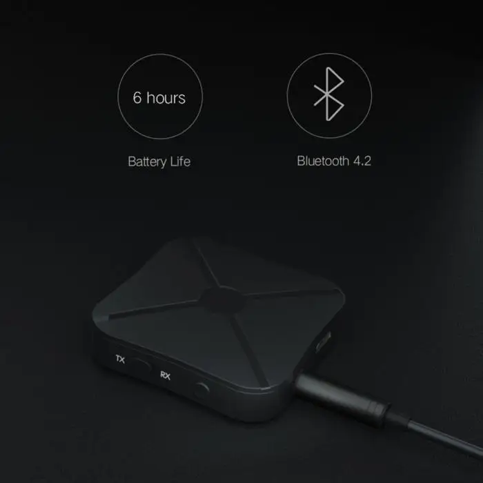 Bluetooth беспроводной аудио передатчик приемник 4,2 адаптер ТВ музыкальный приемник автомобильный аудио монитор NK-Shopping