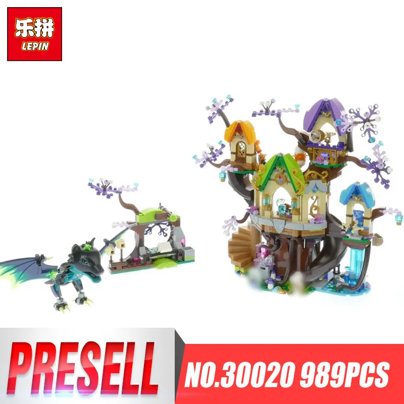 

Lepin 30020 Girls Toys The Legoingly 41196 elvenstar Tree Bat Attack Set Building Blocks Bricks Kids Toys Girls Birthday Gifts