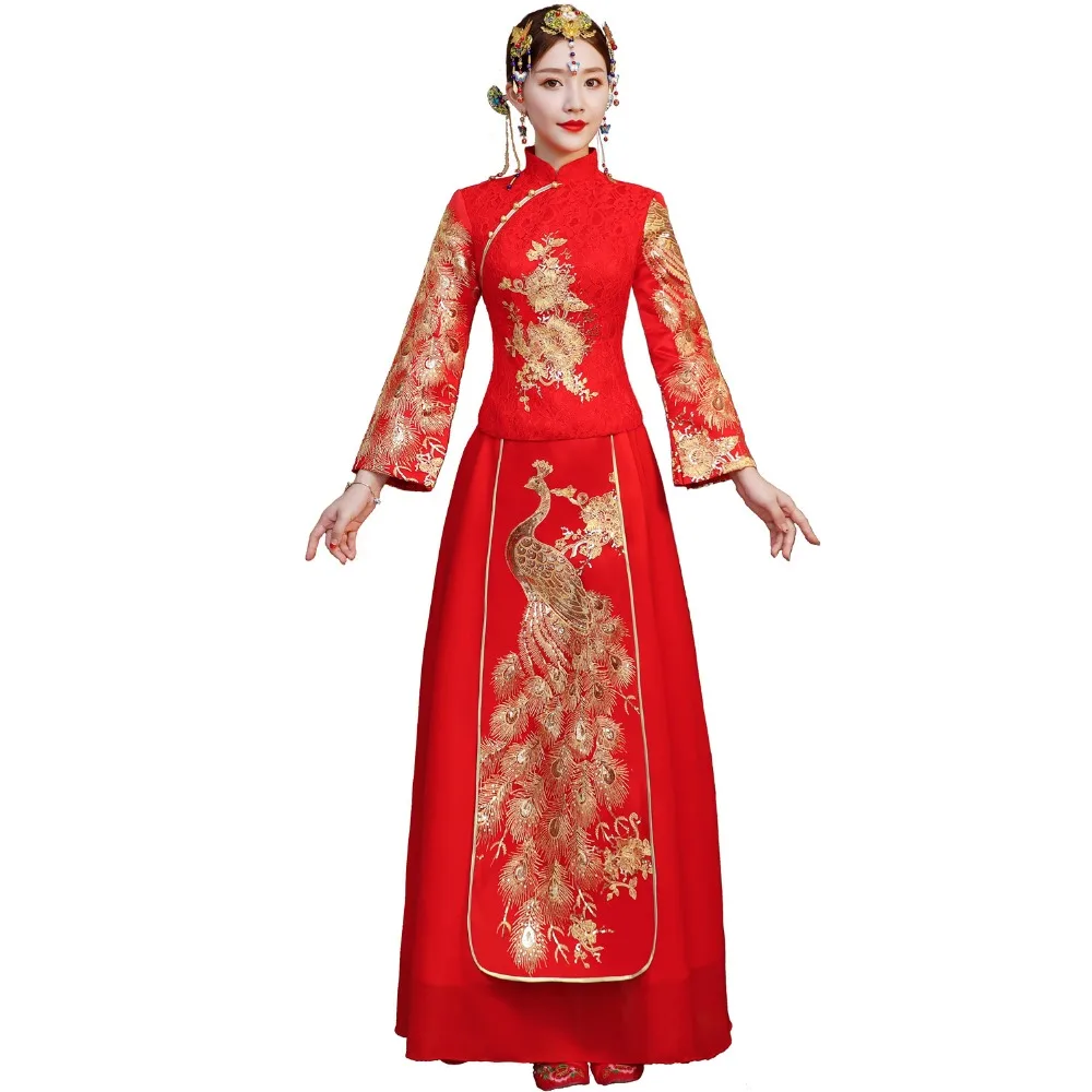Shanghai Story Long Sleeve Qipao 