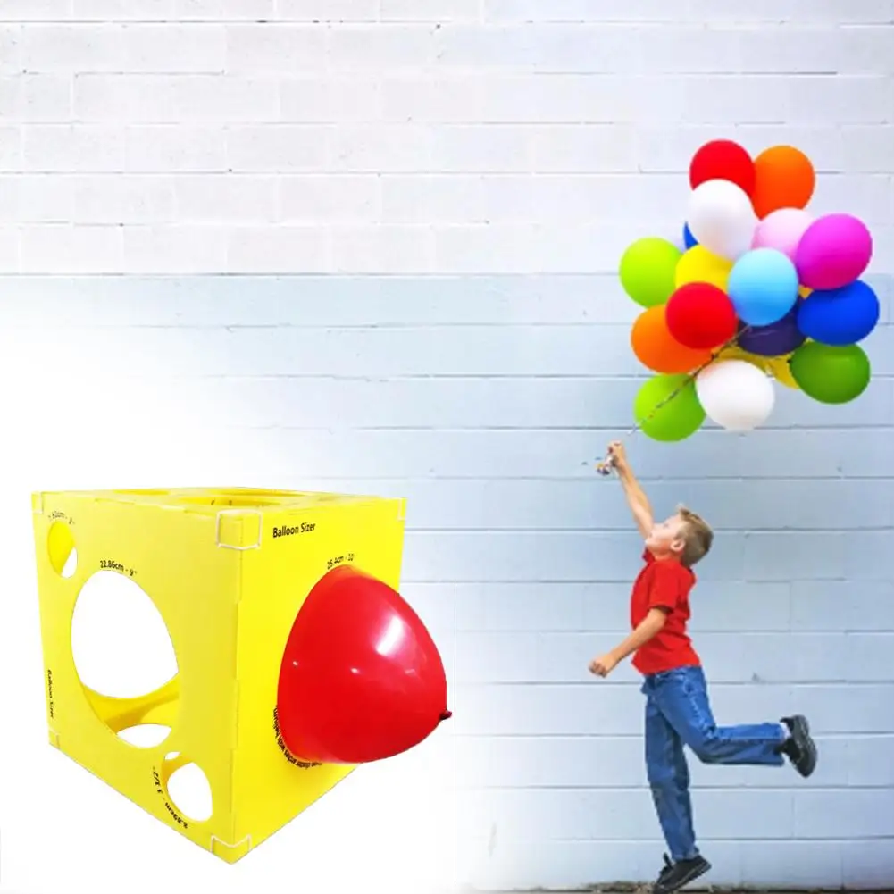

Birthday Party Wedding Decoration Party Game Props Balloon Sizer Box Balloon Measurement Tool Decoration