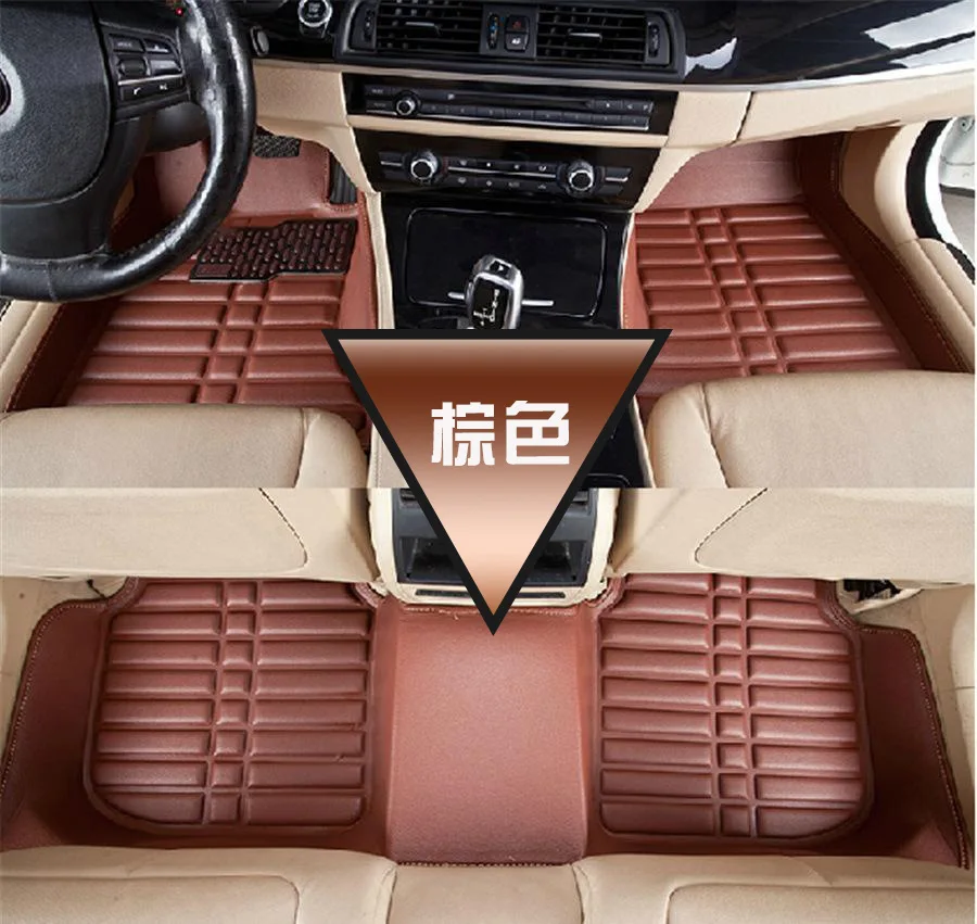

2017 OHANNY Special Car Floor Mats Case For ssangyong Korando Rexton Actyon Rodius Vehicle Rugs carpet accessories