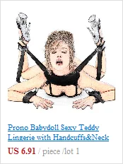 Новинка, сексуальное женское белье с двумя рядами пуговиц, Металлические наручники, наручники для лодыжки, БДСМ, секс, эротические наручники, нижнее белье