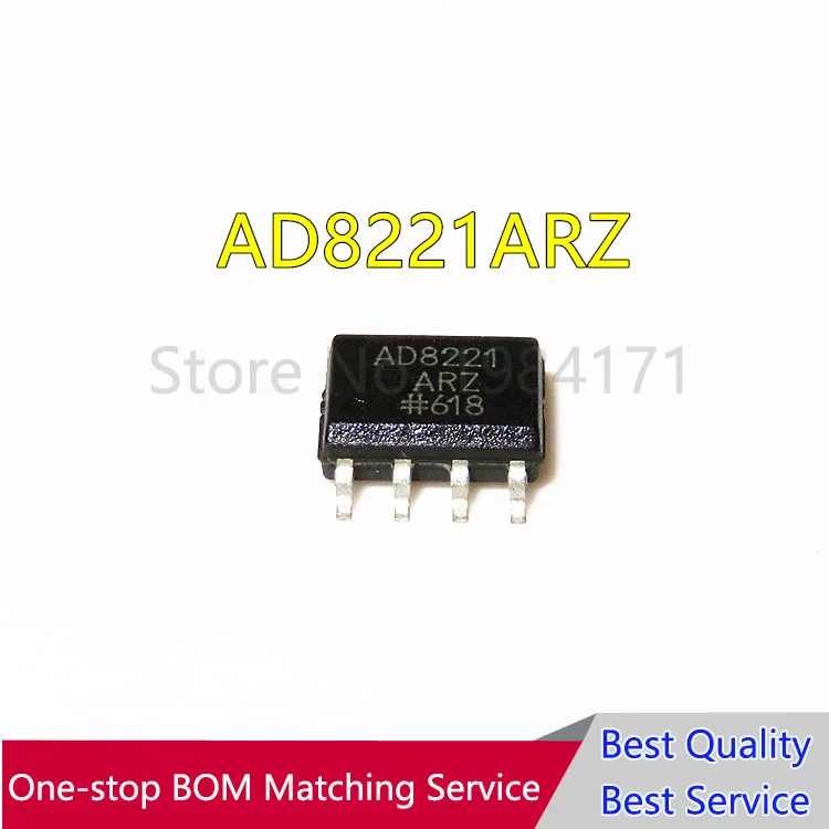 20Pcs AD8221ARZ AD8221 AD8221A SOP8 instrumentation amplifier AD8221AR ...