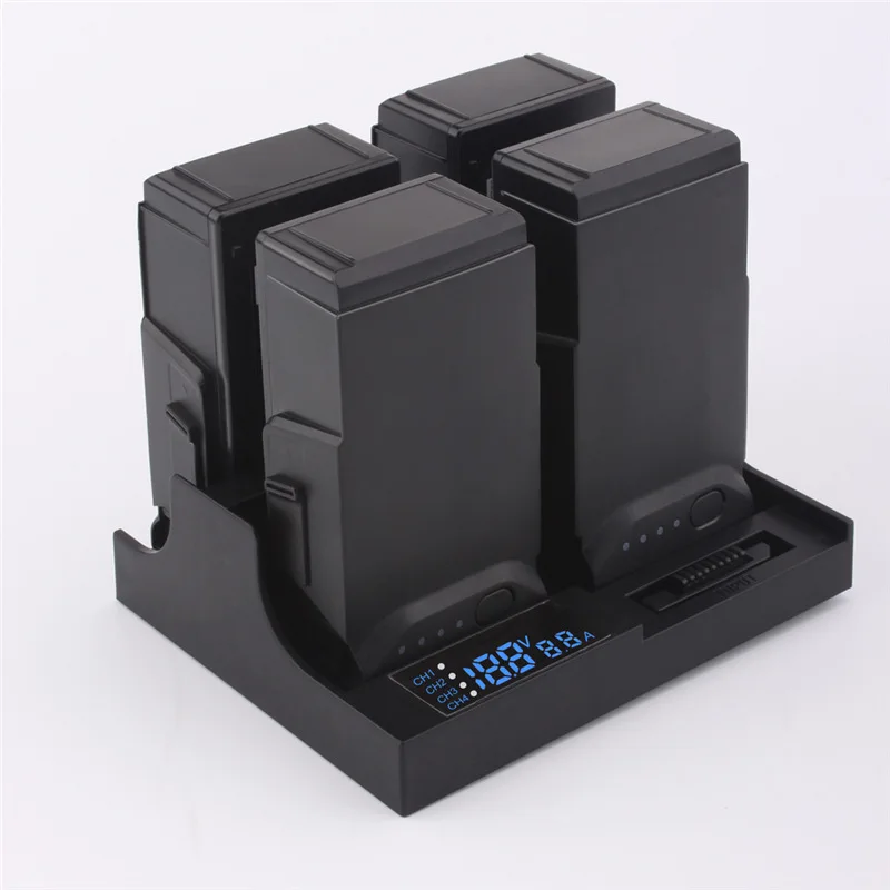 4 in 1 Battery charger Hub Dock Board Intelligent voltage Charging power LED display for DJI Mavic Air Drone Accessories 1 (2)