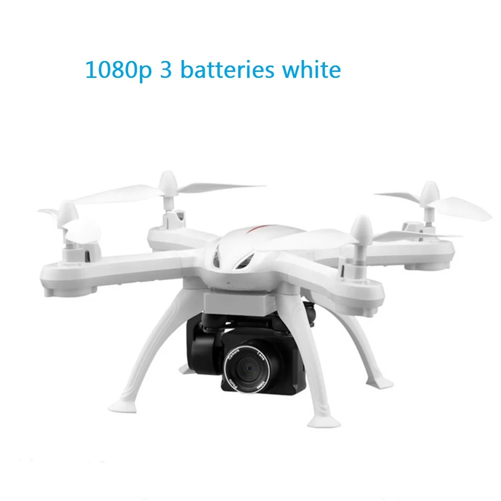 X6S Радиоуправляемый Дрон 4K 1080p Квадрокоптер с 720p 480p HD камерой 2,4 ГГц Wifi FPV дроны аэрофотосъемка Дрон долгое время RC самолет - Color: 1080p 3battery white