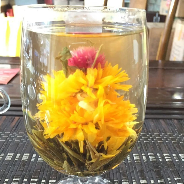 5pcs Handmade Blooming Flower Tea Chinese Ball blooming flower herbal