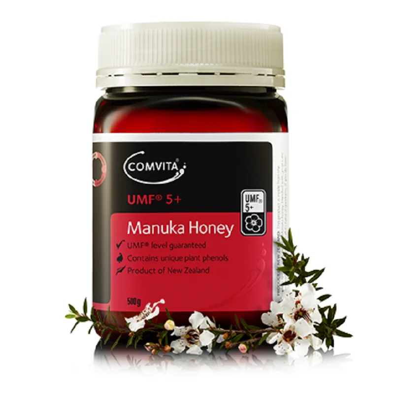 Новая Зеландия подлинный мед Comvita Manuka UMF5+ 500 г аутентичный супер премиум мед, пищеварительный здоровье и дыхательная система кашель