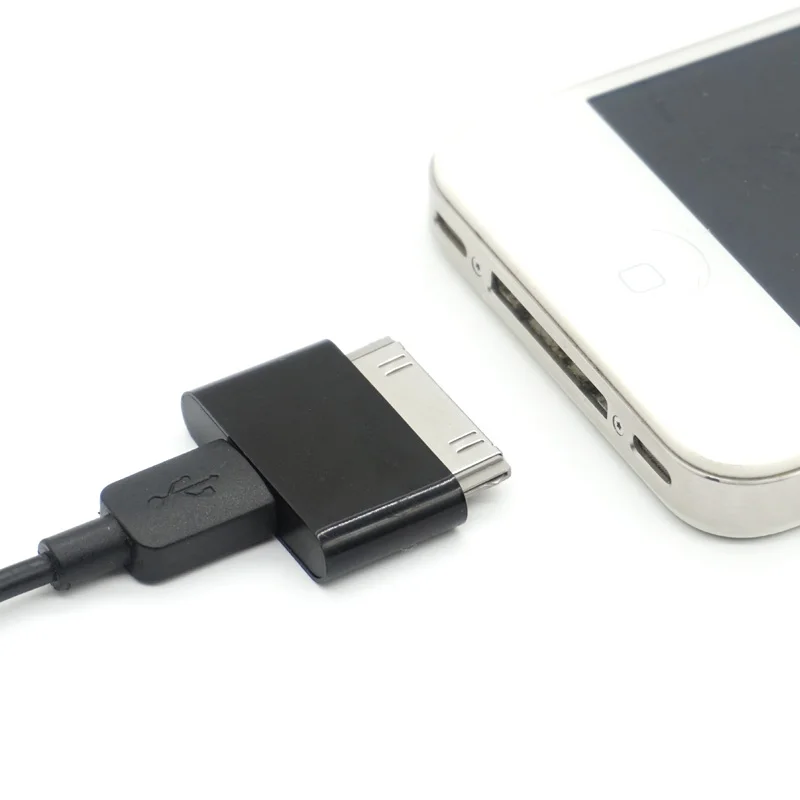 Portefeuille 3PCS Micro USB Female to 30 pin Male Charger Cable Adapter for Apple iPhone 4S 4 4G 3GS iPhone4 iPhone4S Charge (5)