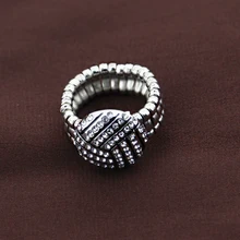 2019 High Quality New Adjustable Elasticity Rhinestone Bling Crystal Enamel Volleyball Shaped Ring Sports Girls Ring Droshipping