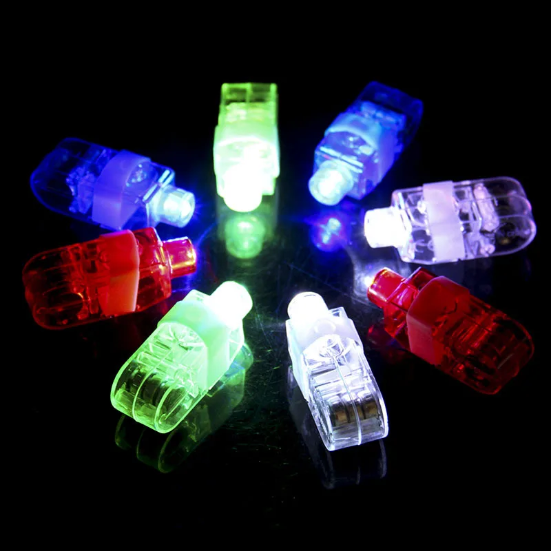 10 шт. неон для праздника вечеринки Led deco anniversaire мини кольцо на палец световое