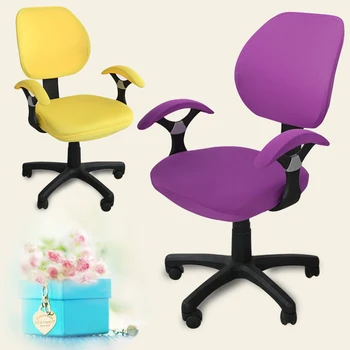

Spandex Elastic Fabric Seat Covers For Computer Chairs Office Chairs Office Chair Other Rotating Chaise With Armest