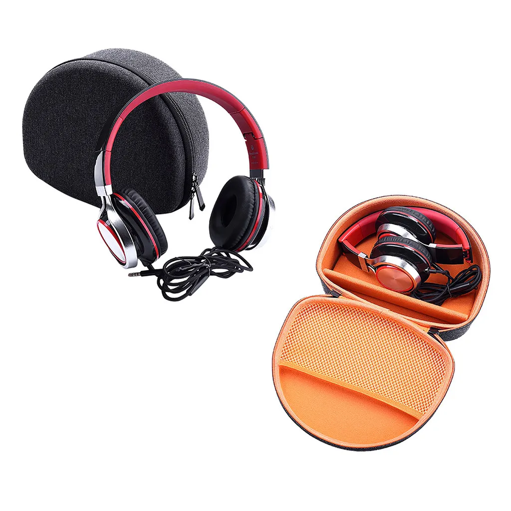 

Headphones Protective Case Suitable For Sony GC-0153 Portable Protection Hard Case Folding Earphone Bag Carrying