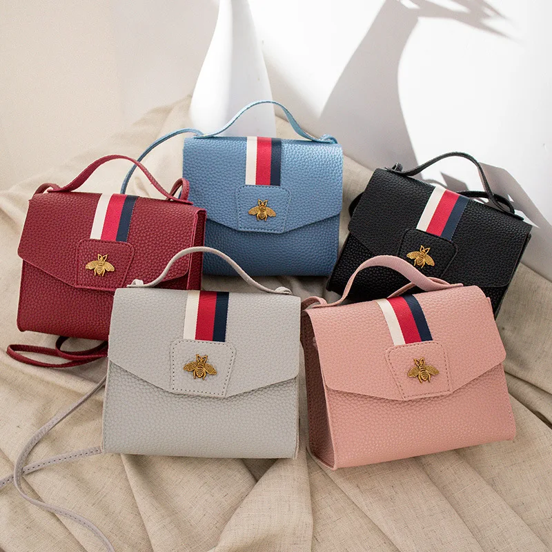 

2019 Summer Fashion Women Bag Leather Handbags PU Shoulder Bag Small Flap Crossbody Bags for Women Messenger Bags sac femme