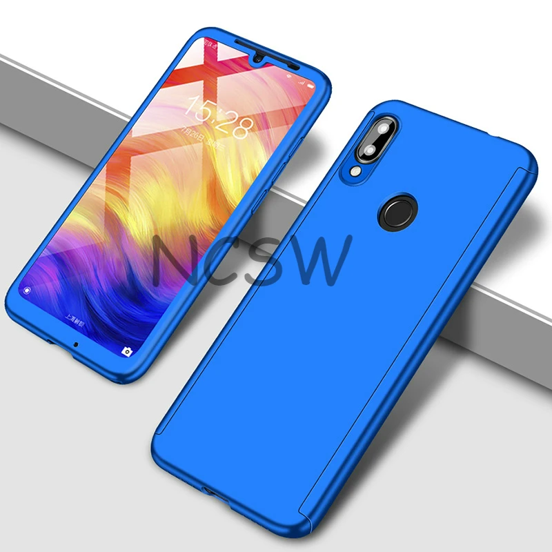 Для Xiaomi Redmi Note 7 6 5 Pro 5A 4 4X360 Полное покрытие телефонные чехлы Защитный чехол для