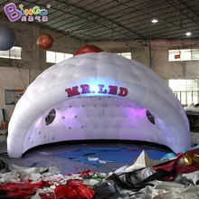 СВЕТОДИОДНЫЙ освещения 4.5x3.9x2.9 м надувной купол иглу палатка для рекламы настроить Sphere палатка с свет для выставка игрушка палатка