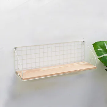 

1X Storage Rack Basket Wall Mounted Shelf Hanging Holder Home Decoration New