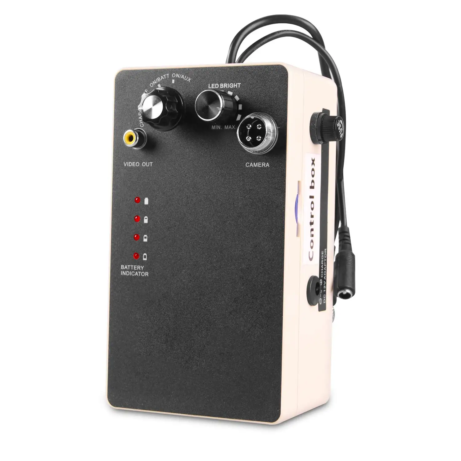 

HBUDS Pipeline Camera Control Box, Adjustable Camera, Good Image Clarity, Quickly and Accurately Find the Target -NO DVR