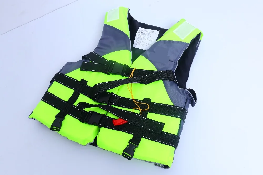 Новый женский/мужской спасательный жилет из нейлона PFD с 3 пряжками|Поворотные