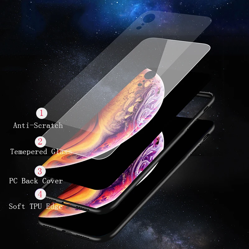 Чехол из закаленного стекла Star Space для Xiaomi Redmi Note S2 6 5 Pro Plus Capa Mi Mix 2 2S A2 8 Lite чехол Huawei