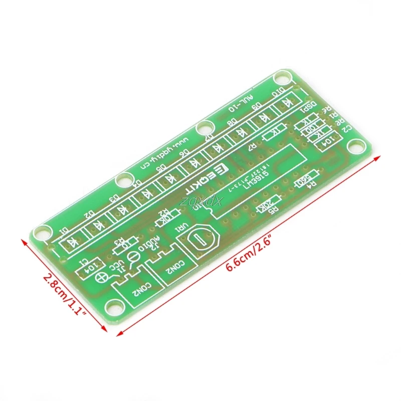 LM3915 звуковой сигнал индикатор уровня звука электронный комплект практики обучения Z07 Прямая поставка