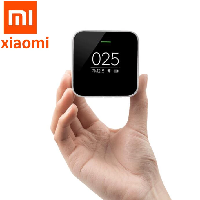 Xiaomi Mijia PM2.5 детектор Xiaomi тестер качества воздуха OLED экран Датчик Смарт-приложение управления wifi 2,4 ГГц очиститель воздуха 2